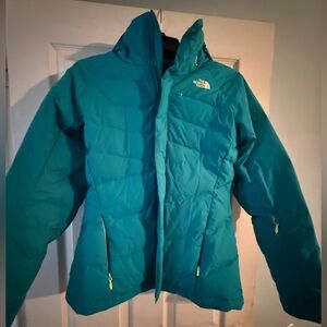 North Face Women’s Heavenly Down Jacket - Borealis Blue - Size S